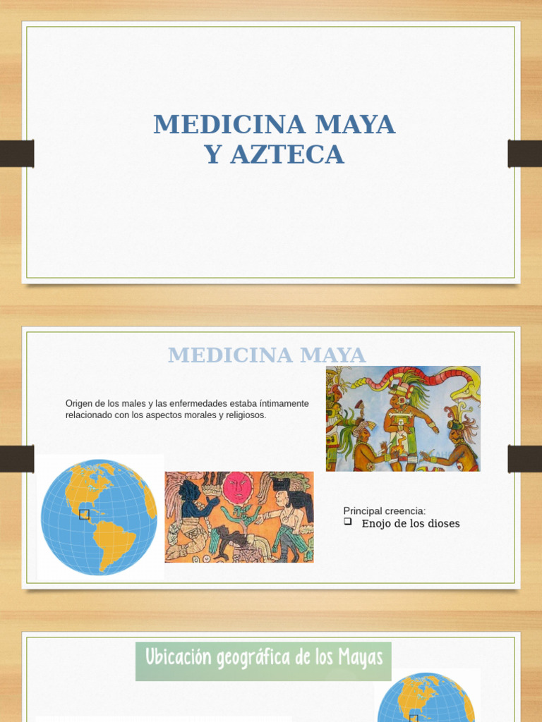 Medicina Maya y Azteca: Plantas y Creencias | PDF | Medicina | Deidades