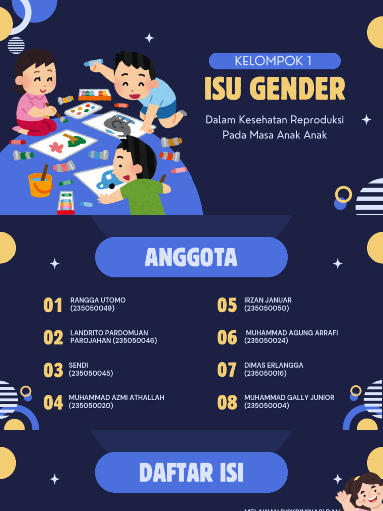 Isu Gender dalam Kesehatan Reproduksi Anak | PDF