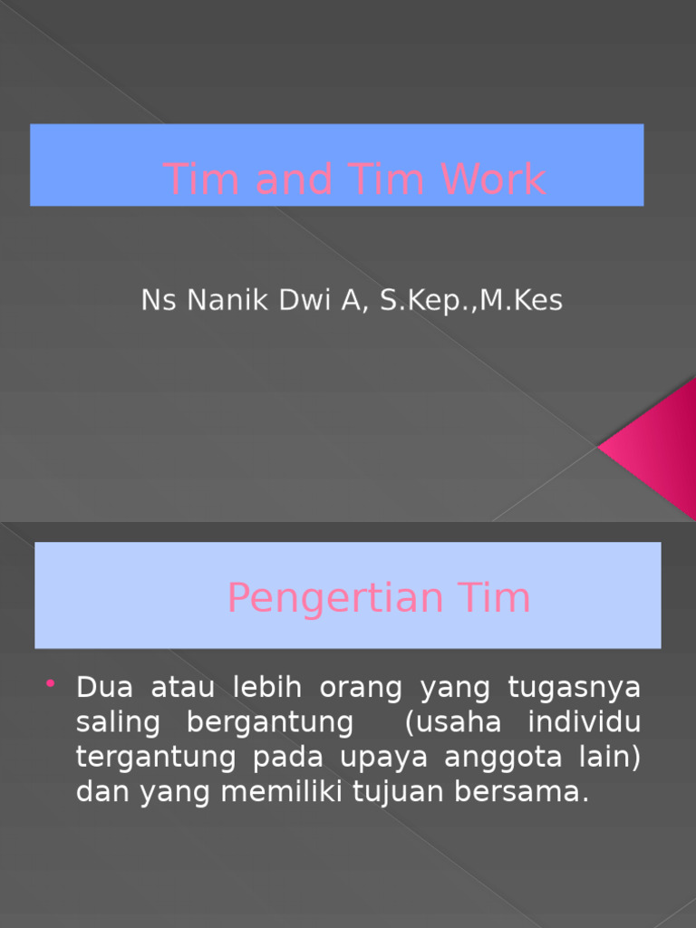 Tim and Tim Work | PDF