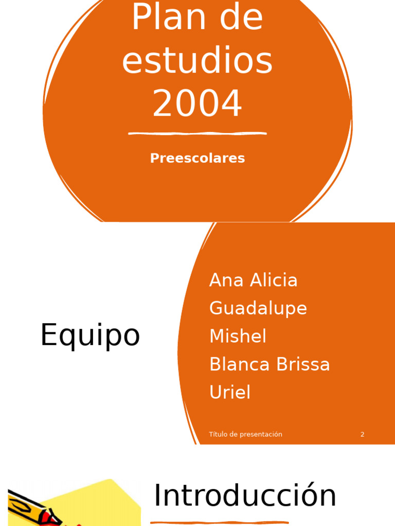 PEP 2004: Currículo Preescolar en México | PDF | Educación de la ...