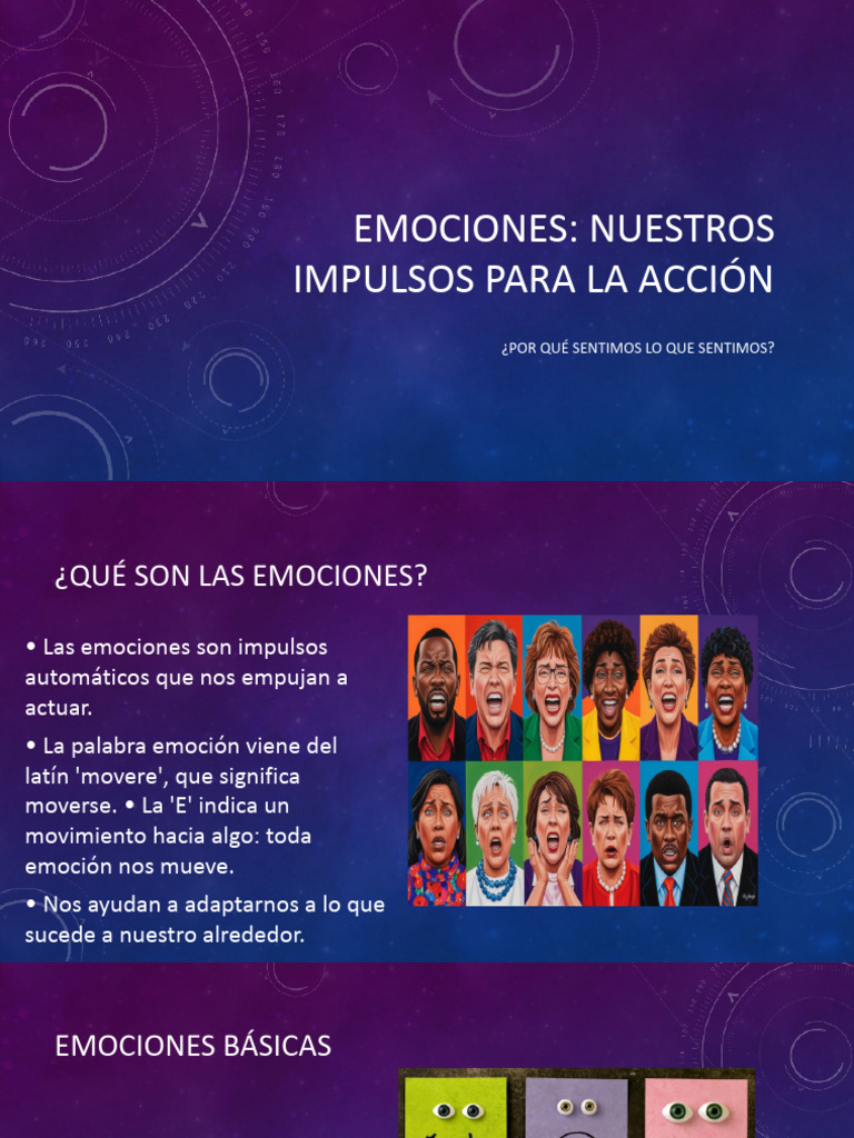 Emociones y su Impacto en la Acción | PDF | Las emociones ...