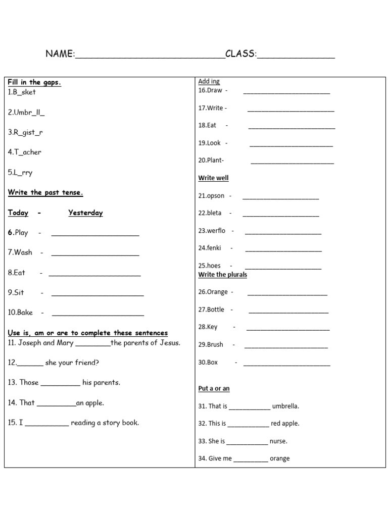 Thursday English Homework 27 June 2024 | PDF