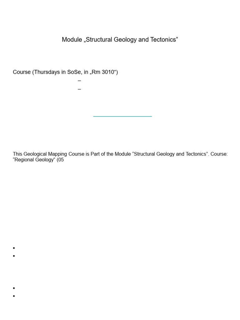 Geological Mapping: Strike and Dip Techniques | PDF | Geology | Earth ...