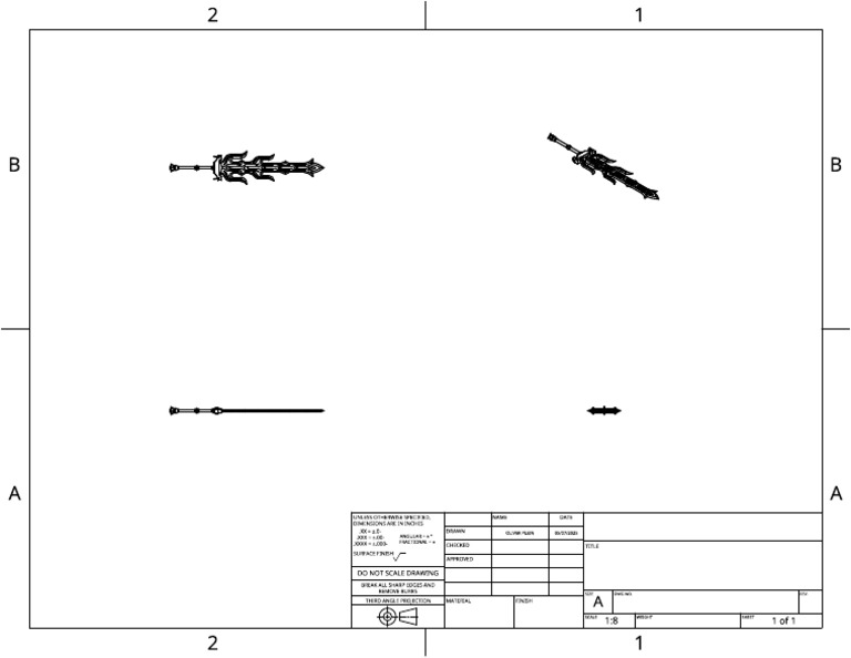 Composite Part 1 Drawing 1 | PDF