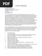 Download Forensic Anthropology Handout by Suzan SN8586551 doc pdf