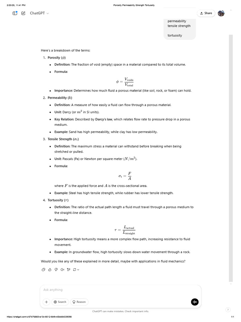Key Terms in Porous Materials | PDF | Porosity | Strength Of Materials
