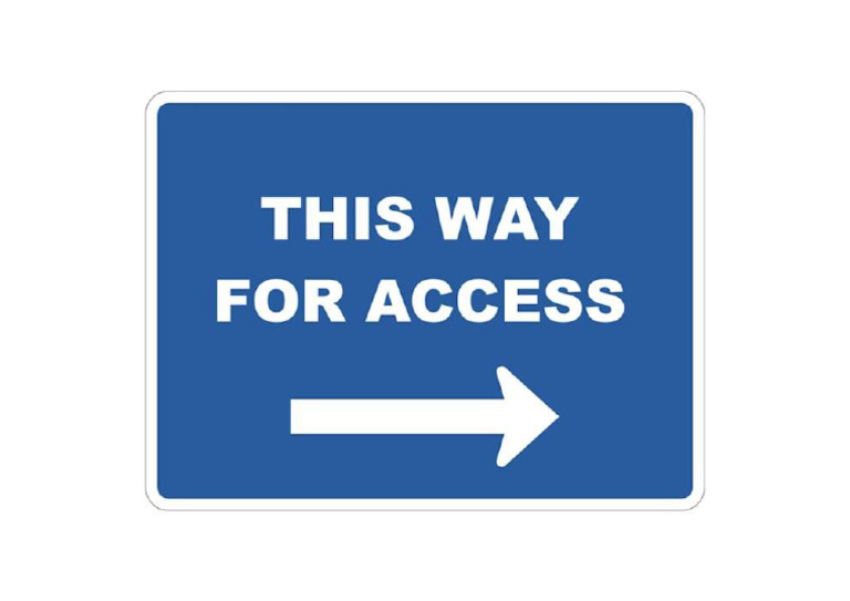 Access Sign | PDF