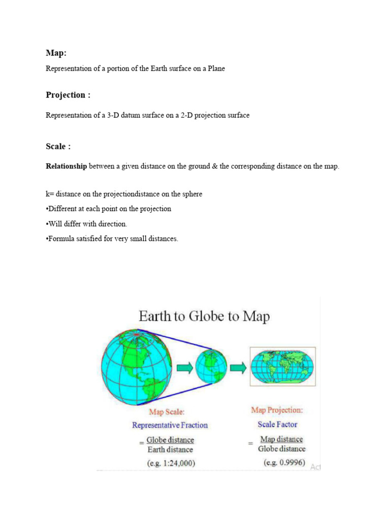 Understanding Map Projections and Distortion | PDF | Euclidean Geometry ...