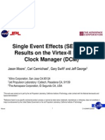 Single Event Effects (SEE) Test Results On The Virtex-II Digital Clock Manager (DCM)