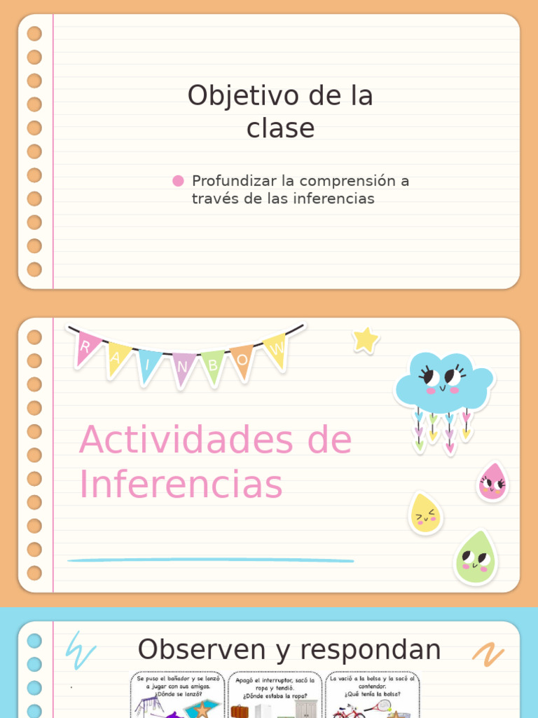 Actividades para Inferir y Predecir | PDF