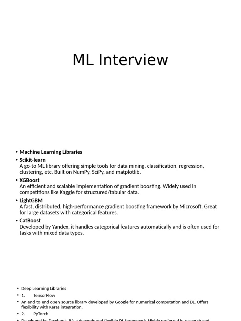 Preparation For ML - 1 | PDF