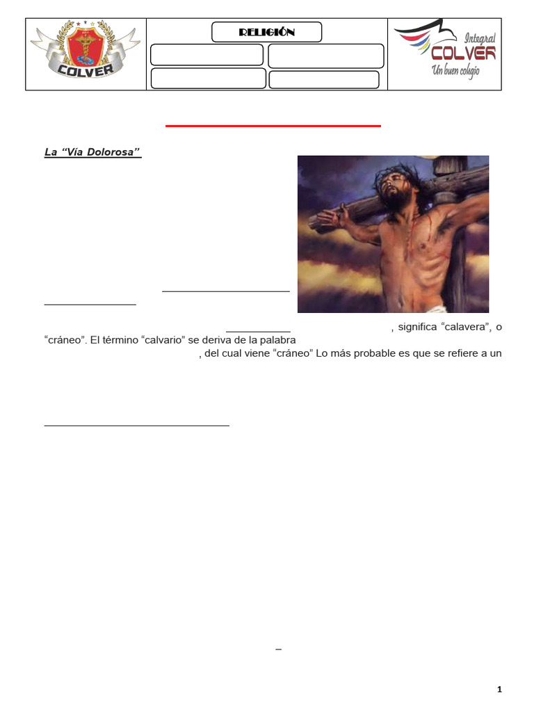 La Crucifixión de Jesus: La "Vía Dolorosa" | PDF | Judas Iscariote | Jesús