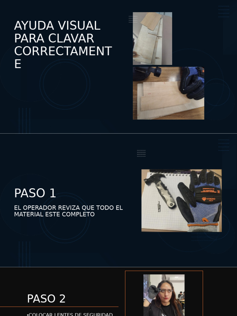 Guía para Clavar Correctamente | PDF