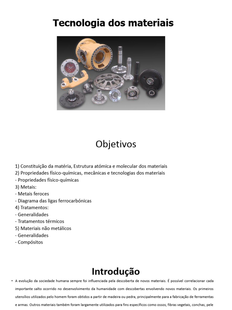 Tecnologia dos Materiais: Estruturas e Propriedades | PDF | Ligação ...