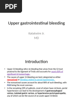 Forrest Classification of GI Bleeding | PDF