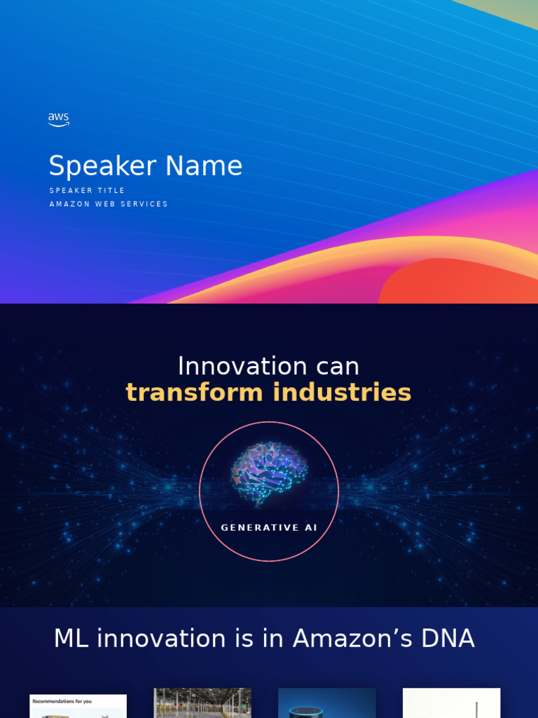 Generative AI with Amazon Bedrock Overview | PDF | Amazon Web Services ...