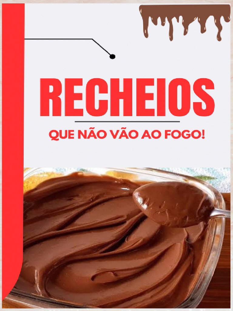 Apostila Receitas De Recheios Que Não Vão Ao Fogo Nt Pdf