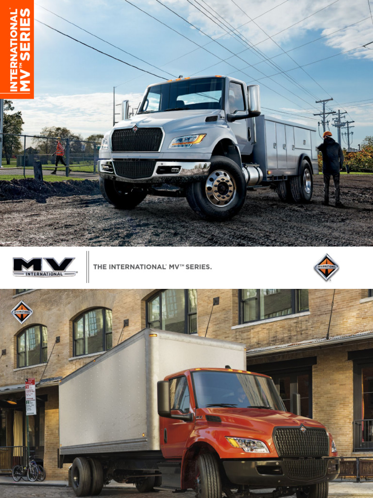 International MV Series Truck Overview | PDF | Truck | Corrosion