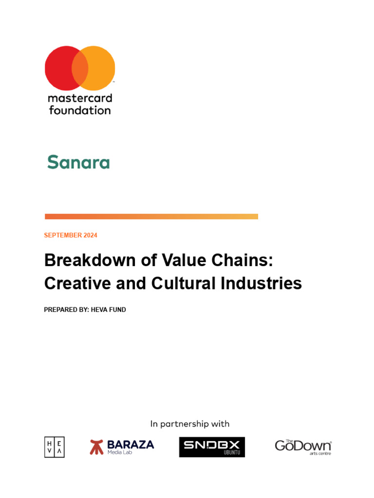 Value Chains in Creative Industries | PDF | Cosmetics | Performing Arts