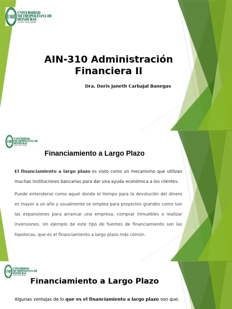 Financiamiento a Largo Plazo para Empresas | PDF | Deuda | Business