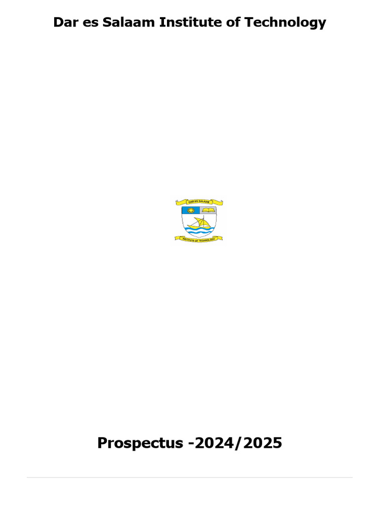Dit Prospectus | PDF | Diploma | Academic Certificate