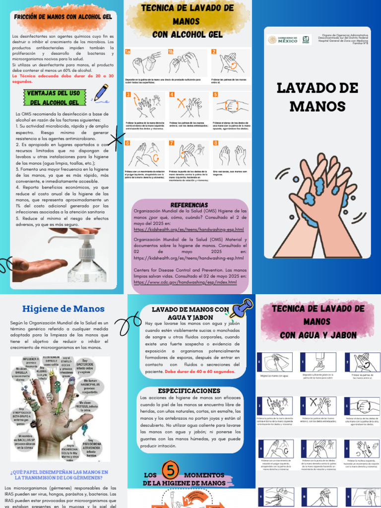 Técnicas de Lavado de Manos Efectivas | PDF | Lavado de manos | Higiene