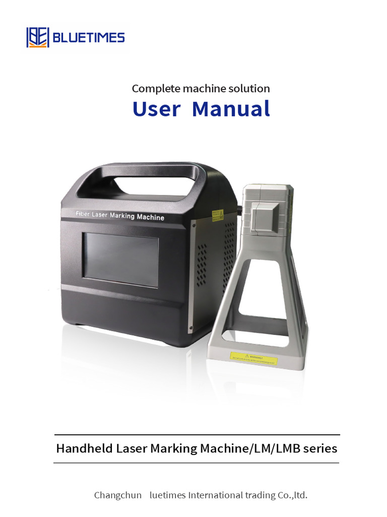 Handheld Laser Marking Machine Manual | PDF | Laser | Display Resolution