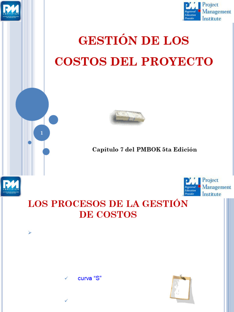 Gestión de Costos en Proyectos | PDF