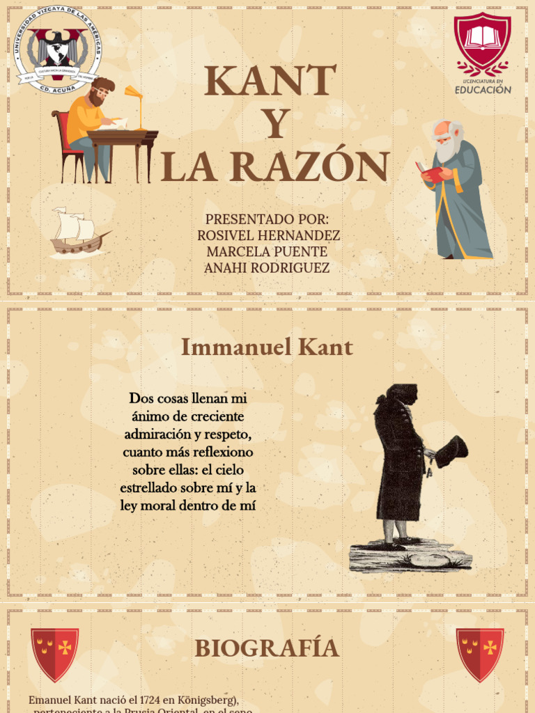 Kant y La Razon 1 | PDF | Immanuel Kant | Crítica de la razón pura
