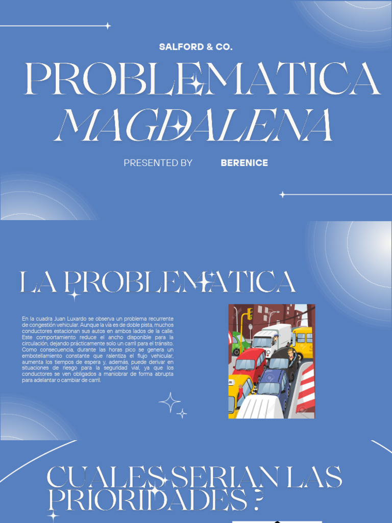 Blue and White Minimalist Group Project Presentation | PDF