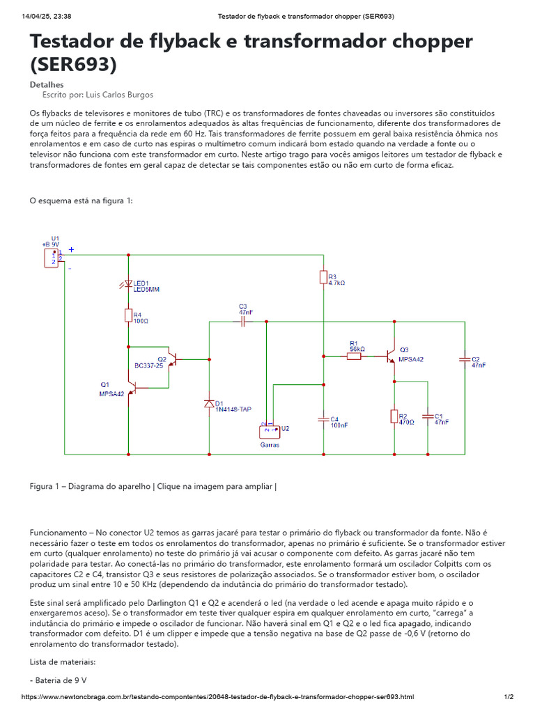 Qué es el transformador flyback