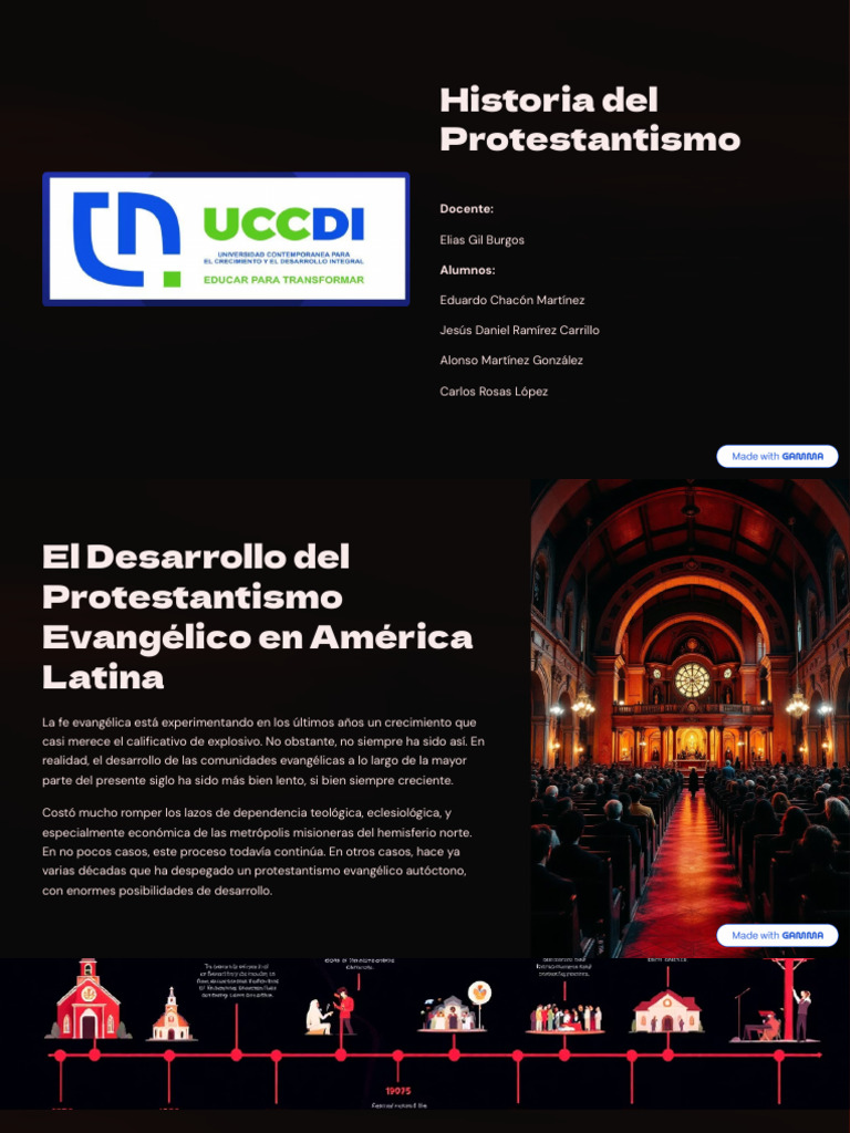 Historia Del Protestantismo | PDF | protestantismo | Evangélico