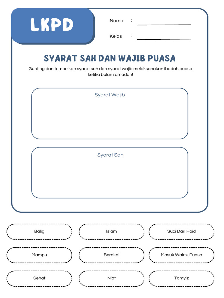 Syarat Wajib dan Sah Puasa Ramadan | PDF
