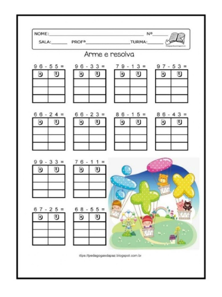 Subtração 2 Ano | PDF