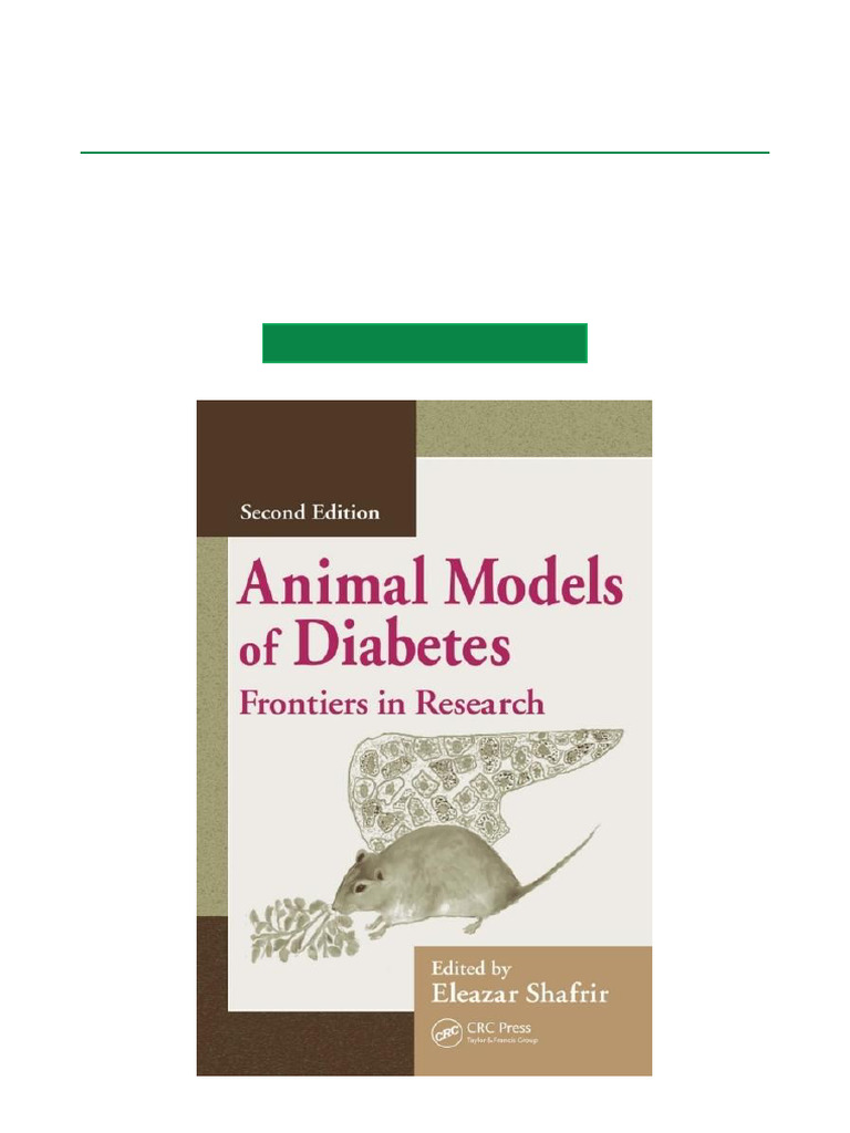 Animal Models of Diabetes Research | PDF | Interferon | Medical Specialties