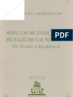 misticos neoplatonicos