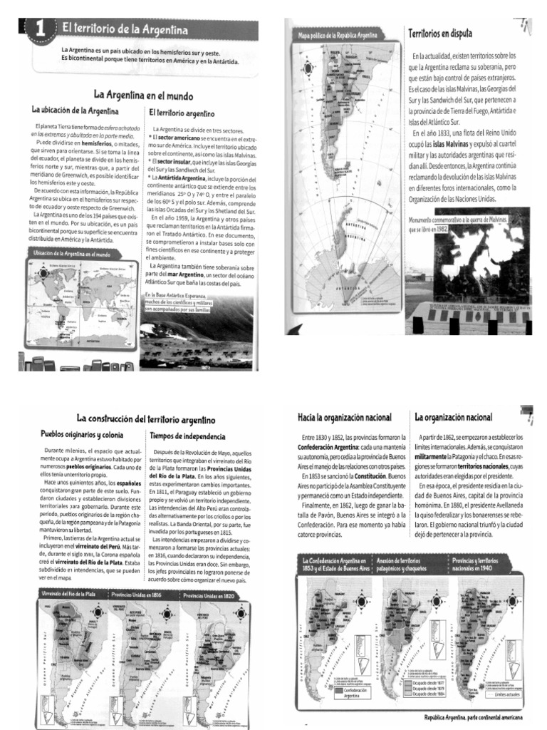 1 El Territorio de La Argentina | PDF