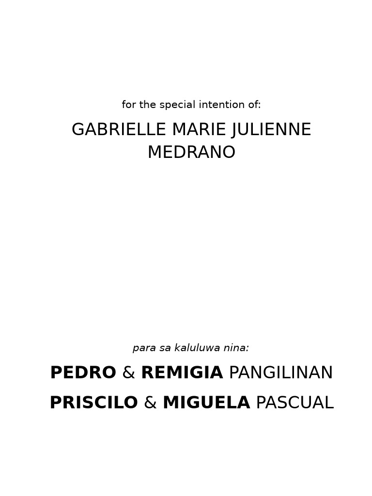 Envelope Format | PDF