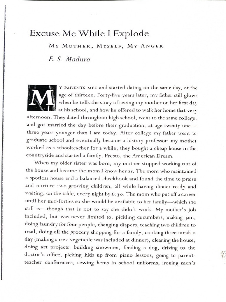 Excuse Me While I Explode - PDF | PDF