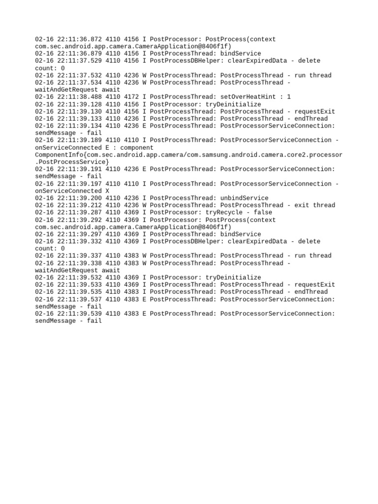 Camera - Log 2024 02 16 22 11 39 | PDF