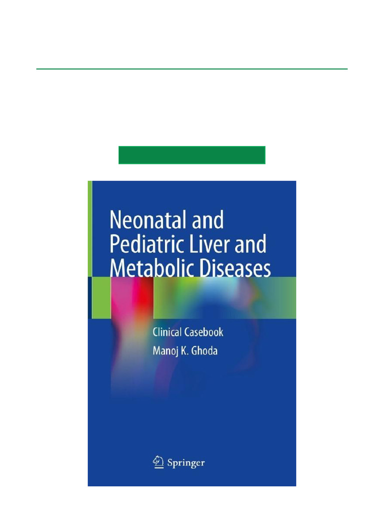 Pediatric Liver Disease Casebook | PDF | Liver | Medical Specialties