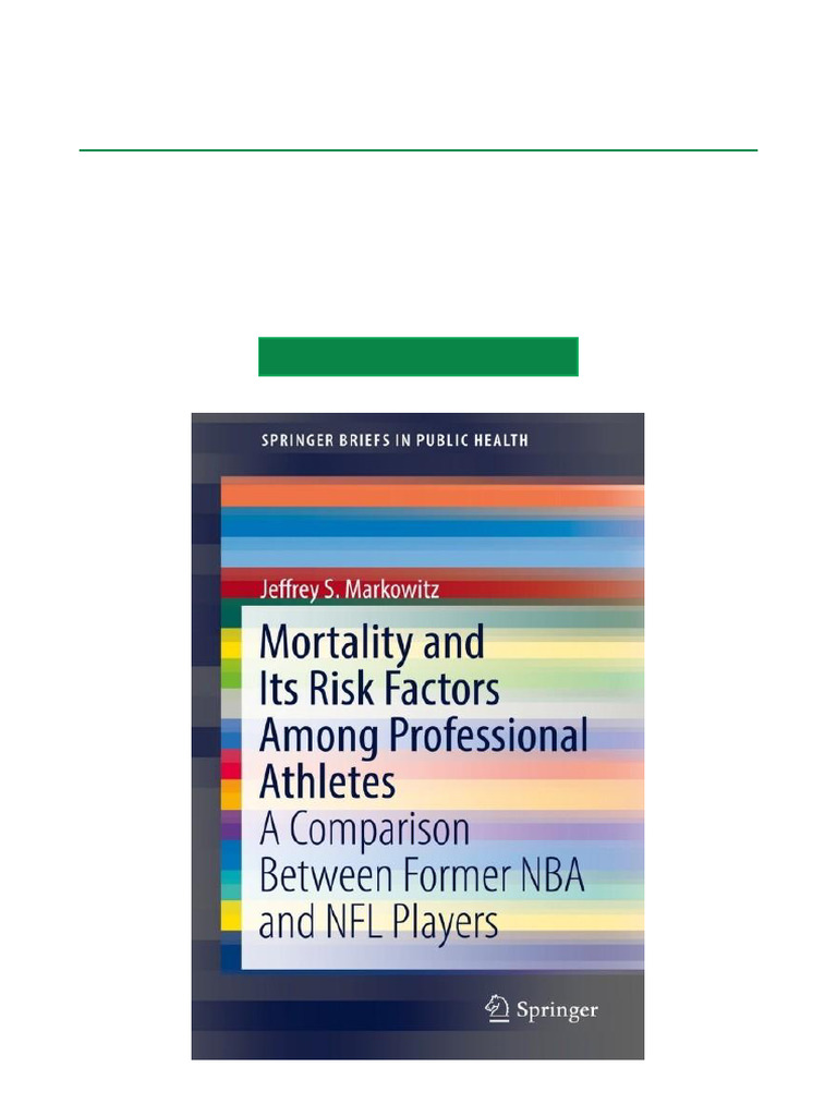 Athlete Mortality: NBA vs. NFL Risks | PDF | Risk
