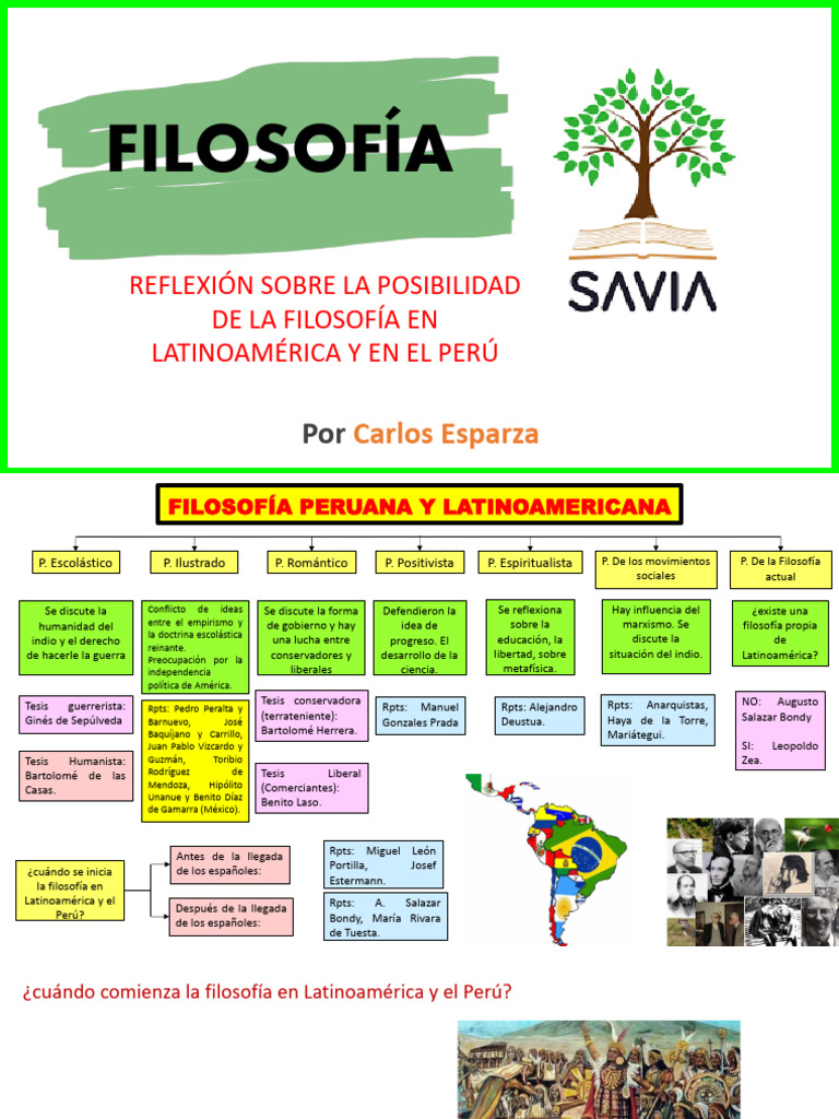 Filosofía en Latinoamérica y Perú | PDF