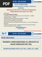 Guía sobre el RC-IVA y Formularios 110 | PDF | Impuesto al valor ...