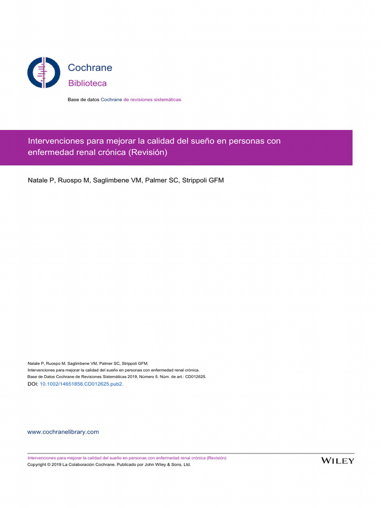 HEYMANN ET AL 2020 COCHRANE DATABASE OF SYSTEMATIC REVIEWS 9 visual data 4
