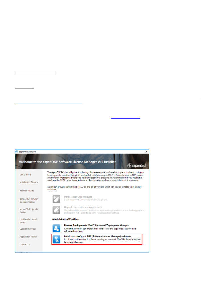 Installing SLM License Server Guide | PDF | Server (Computing ...