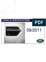 LR Vehice Specification 9-2011