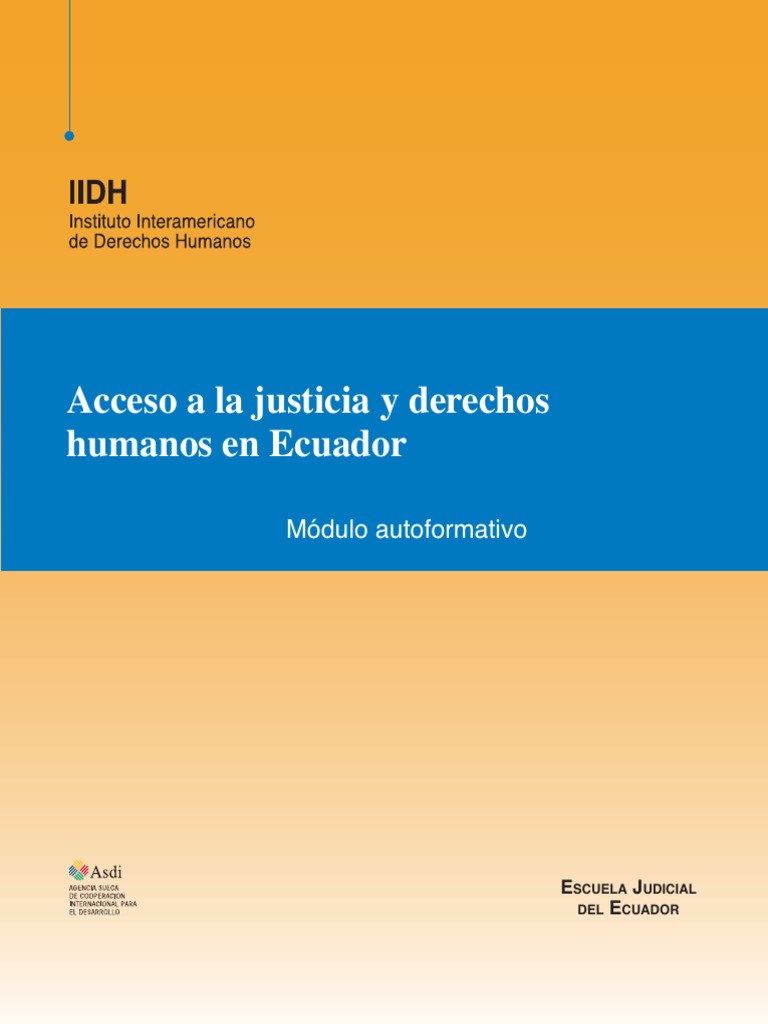 Derechos Humanos y Justicia en Ecuador | PDF | Derechos | Derechos humanos