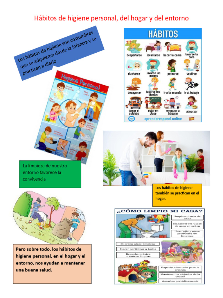 Hábitos De Higiene Personal Pdf