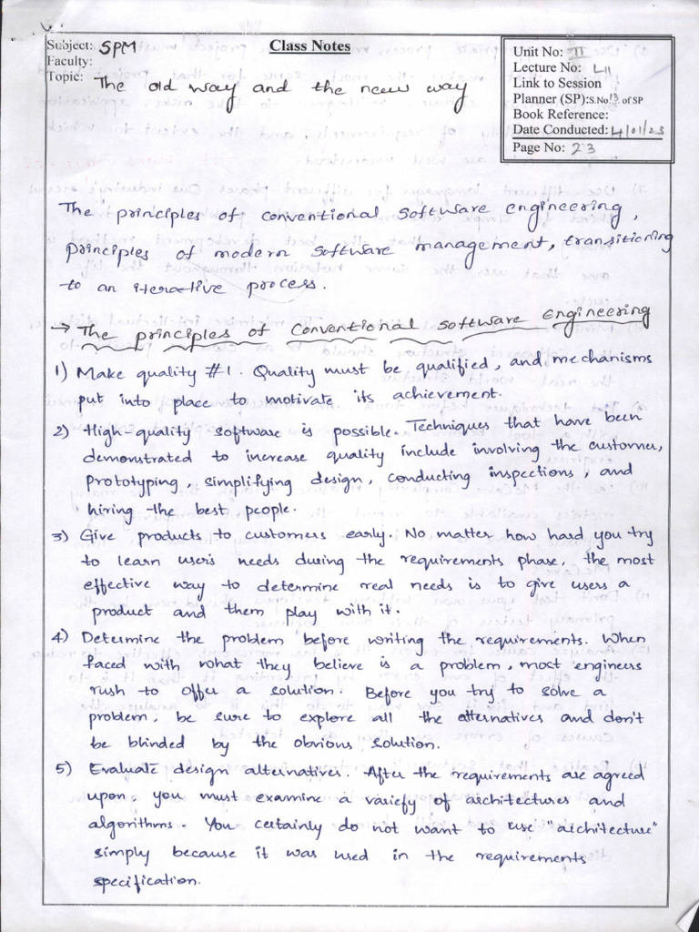 SPM - Unit-2 Notes-2 | PDF